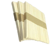 雪糕棒雪糕棍雪条棒 原色125*10*2mm 3捆