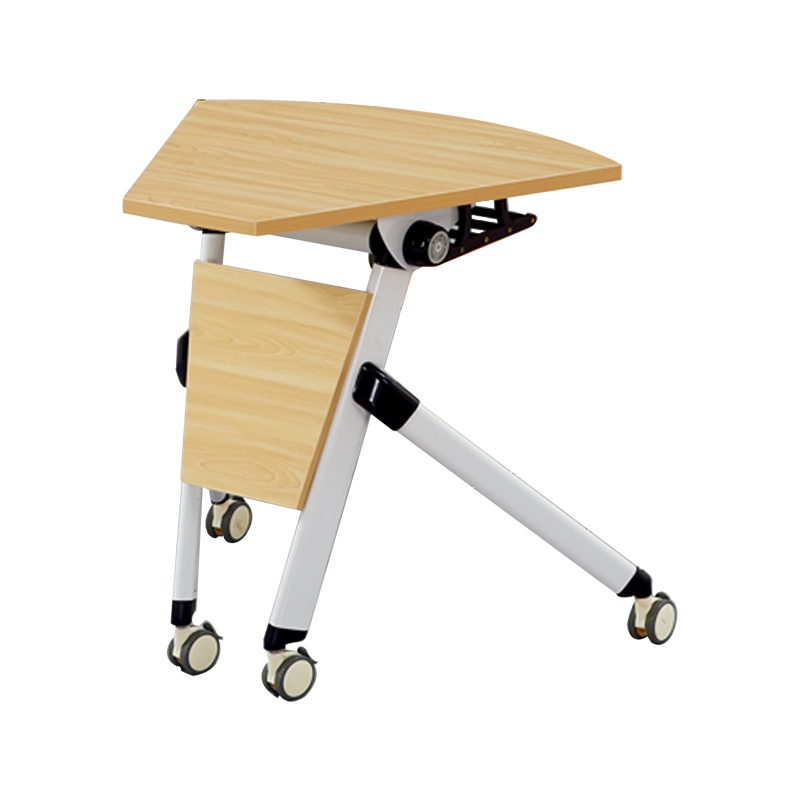 科朔 办公桌扇形 可移动可拼接折叠桌培训桌会议桌单人桌(6张拼圆直径1800)FT-12118