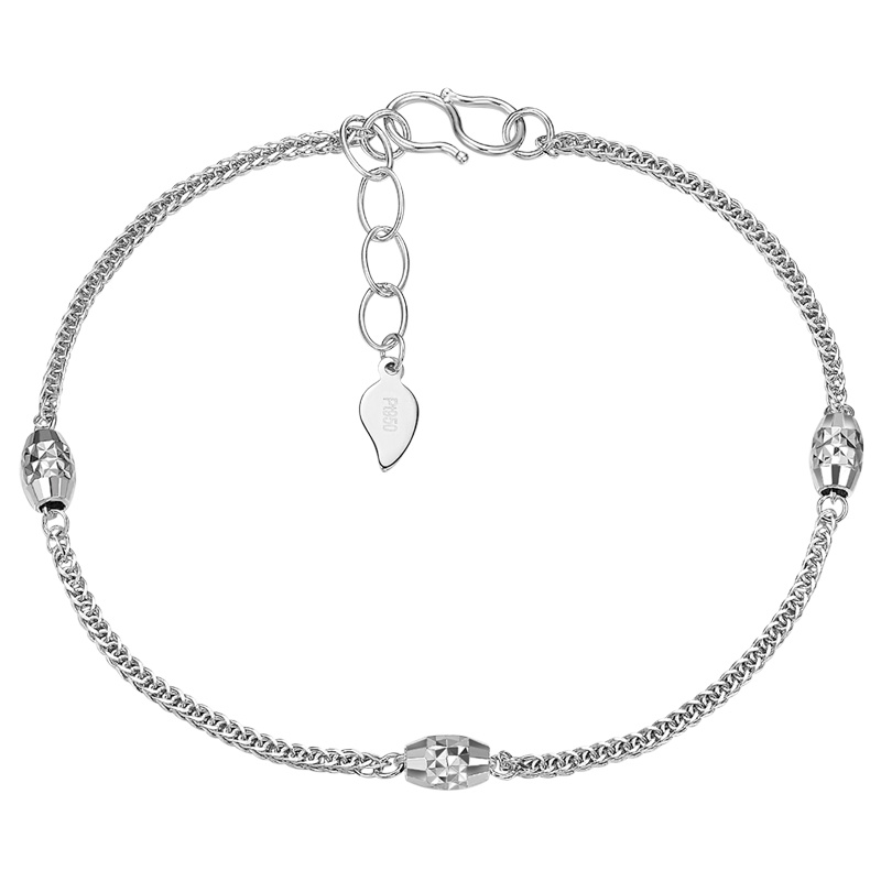 雅宝福Pt950铂金手链繁星女士手链情人节礼物