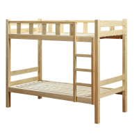 HiBoss床实木床上下铺员工宿舍床木床