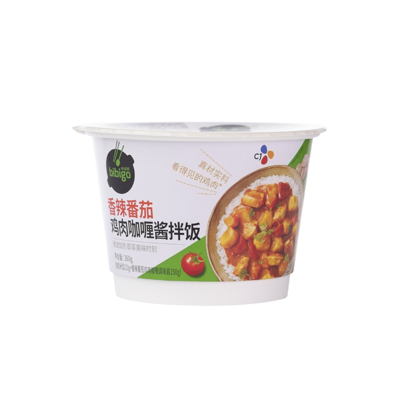 必品阁鸡肉咖喱拌饭(香辣番茄味)