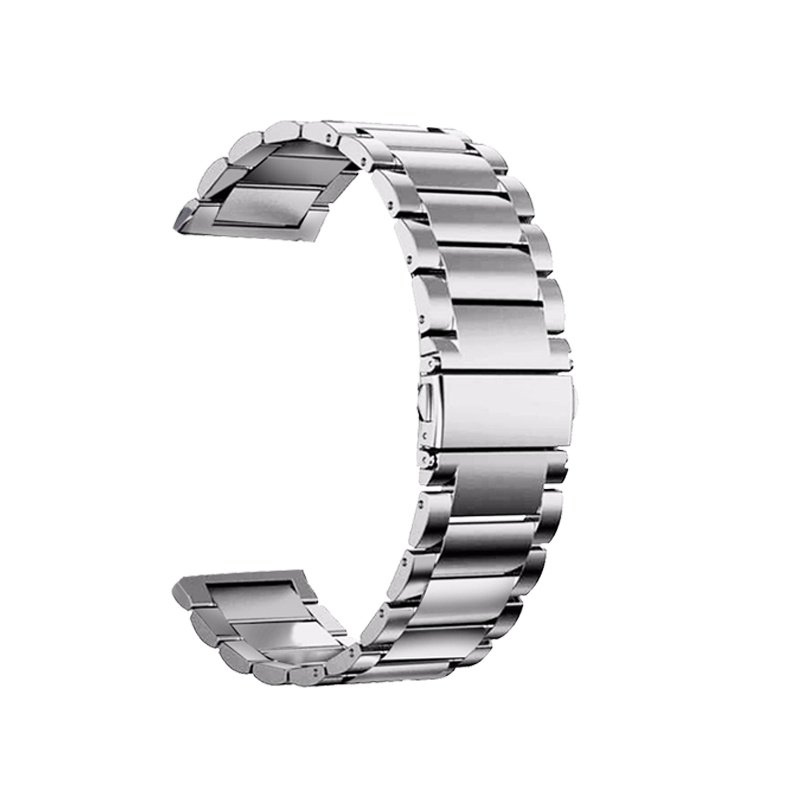 适用于华为Watch GT智能手表带通用Dream/Magic 2不锈钢替换带男运动防水腕带金属男女商务表带精钢表链非原装