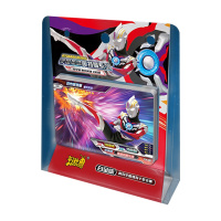 正版白金版卡片奥特曼金卡HR卡10星卡3D十星闪卡牌收藏册全套005欧布奥特曼