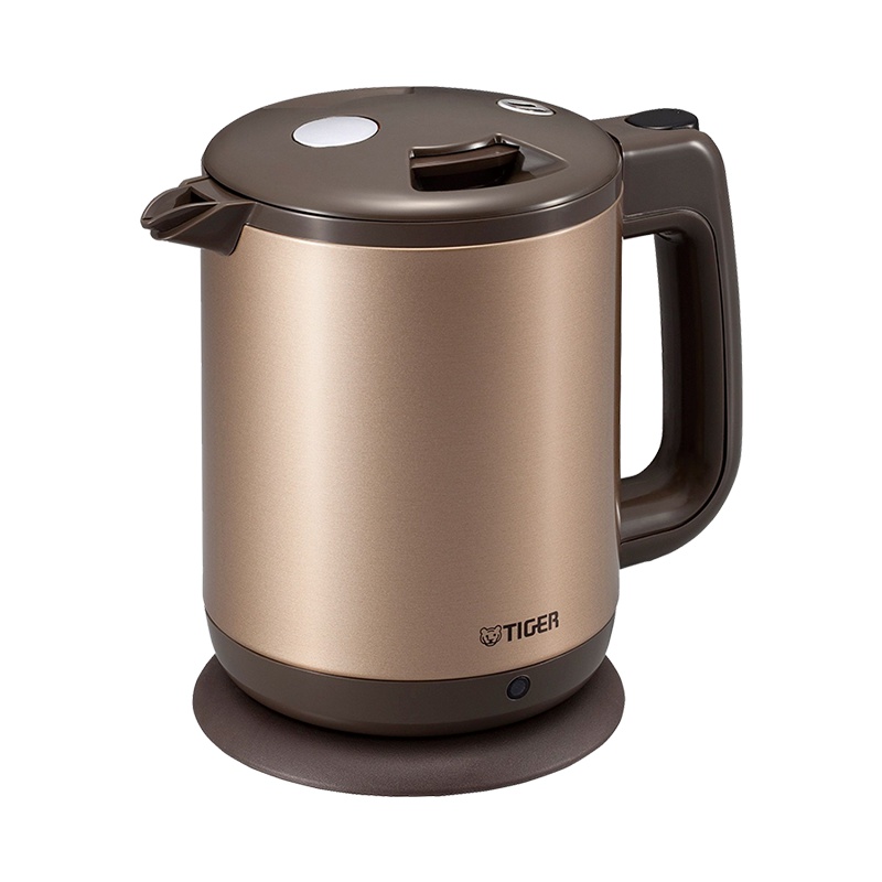 虎牌(Tiger)PCD-A10S 电热水壶双层壶体快速加热防倾倒漏水1升