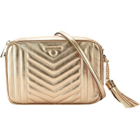 MICHAEL KORS 迈克·科尔斯 MK女士 皮质流苏单肩斜挎包 32H9LT9M2M
