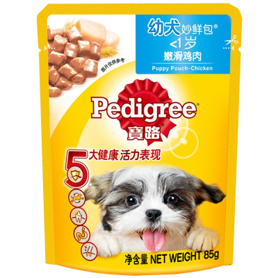 宝路幼犬妙鲜包鸡肉 85g