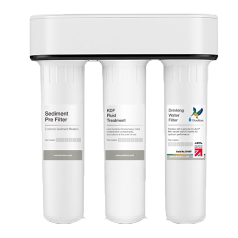 道尔顿(Doulton) 英国净水器 家用 DIP301台下型直饮净水机带水龙头家用厨房过滤器+前置净水器D-QZ101