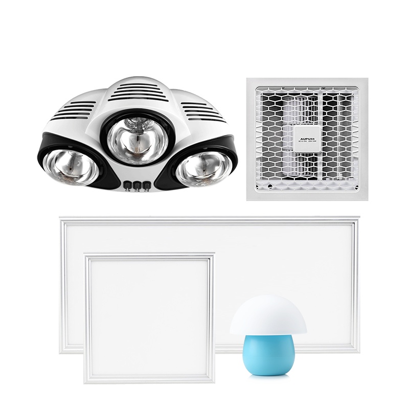 奥普浴霸FB5007A+凉霸W13+长灯5020AK+方灯5010AK