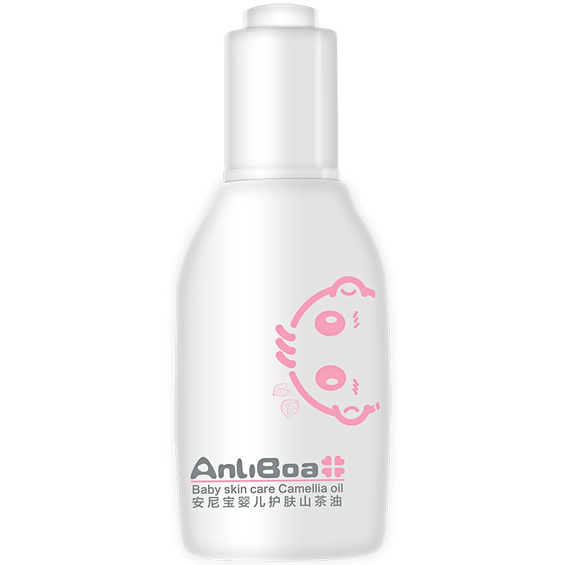 安尼宝/anliboa 婴儿护肤山茶油抚触油新生儿按摩油去头垢
