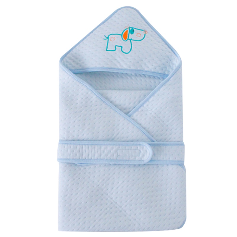 思萌SMOOMS 婴儿空气层抱被秋冬款 保暖新生儿包被防惊跳抱毯