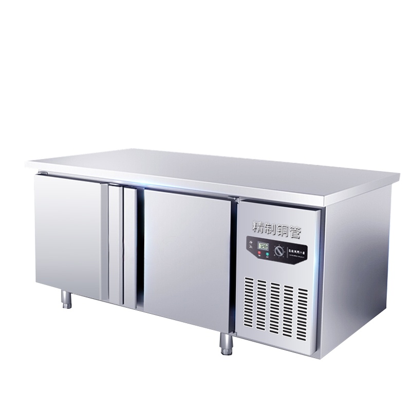 冷藏工作台1.5米厨房保鲜柜商用平冷操作台冰柜奶茶店冷冻冰箱卧式冷柜