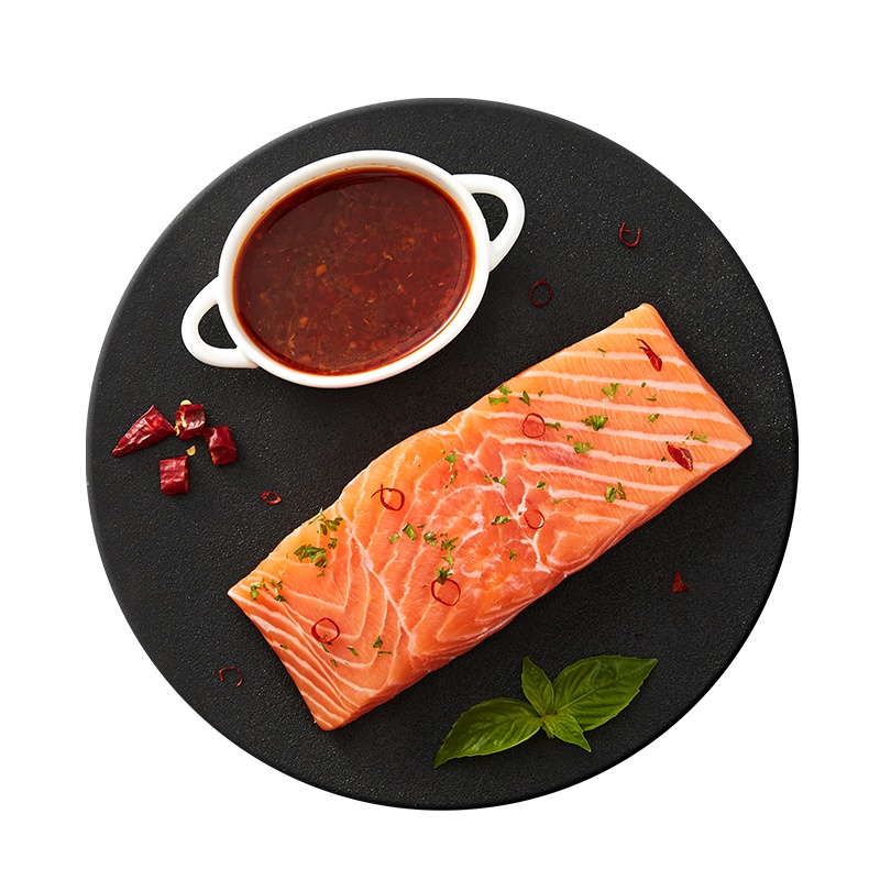 美威川香剁椒三文鱼排(大西洋鲑) 300g 蒸烩煮方便料理包主厨研发 海鲜水产