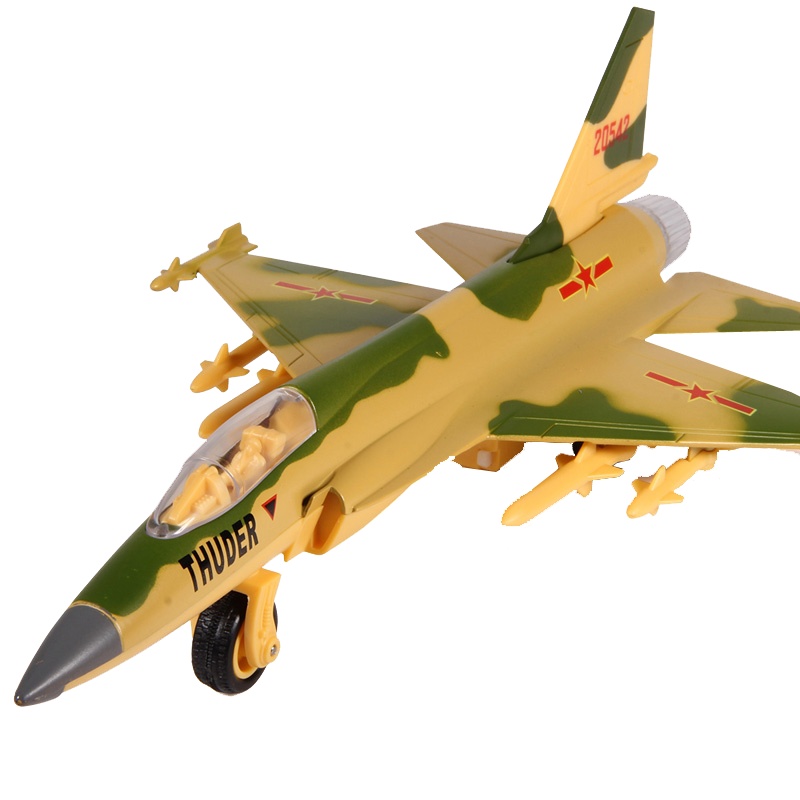 彩珀合金模型飞机51423FC-1枭龙战斗机颜色随机