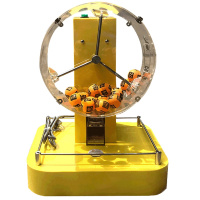 企购优品摇号机JT300娱乐活动摇奖机选号机手动摇号机+50个数字乒乓球可放50球52*40*34C