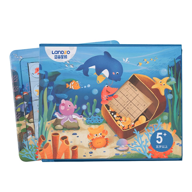 蓝宙星球磁性数独儿童入门九宫格小学生桌游益智逻辑思维训练玩具