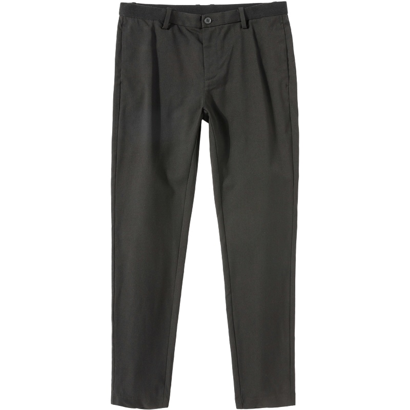 森马休闲长裤男2019秋季潮流黑色小脚裤时尚帅气个性青年裤子