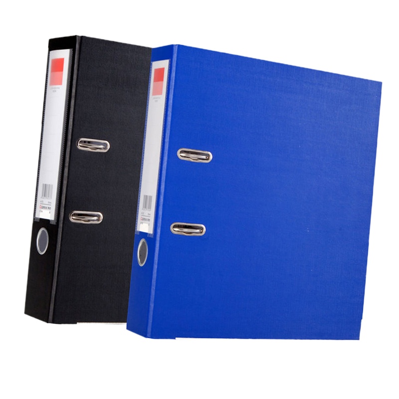 齐心 A106N A4 3寸 超省钱欧式快劳夹文件夹 黑色