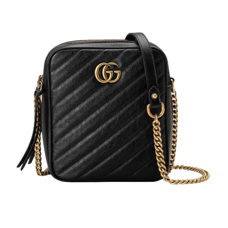 GUCCI 古驰 女士迷你链条单肩包 550155-0OLFT-1000