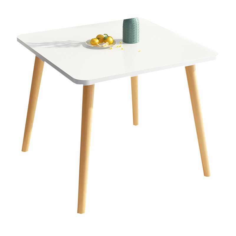 北欧餐桌 小户型现代简约小桌子木腿饭桌圆桌客厅家用餐桌椅组合