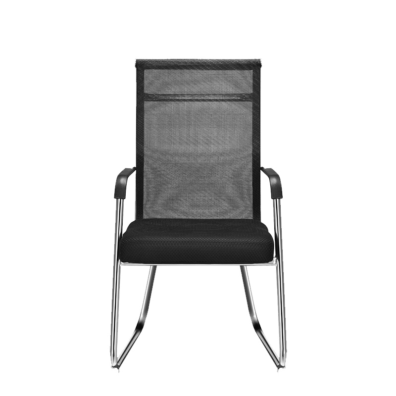 永格电脑办公椅网布会议弓形椅子家用时尚休闲职员高背椅