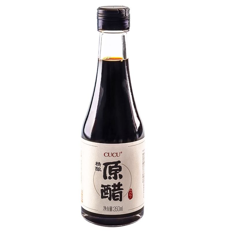 CUCU 醋 精酿原醋6° 260ml*2 山西 纯粮精酿 老陈醋