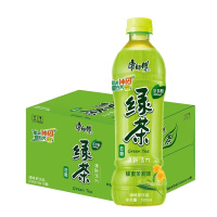 康师傅 蜂蜜绿茶 500ml*16瓶 整箱