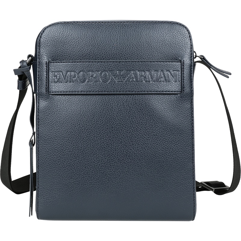 EMPORIO ARMANI 阿玛尼 男士 聚酯纤维/聚氨酯单肩斜挎包 Y4M217 YTQ5J