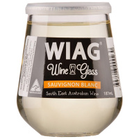 [小巧酒 易携带]WIAG 长相思白葡萄酒 杯中小酒 187ml 红酒 澳大利亚进口