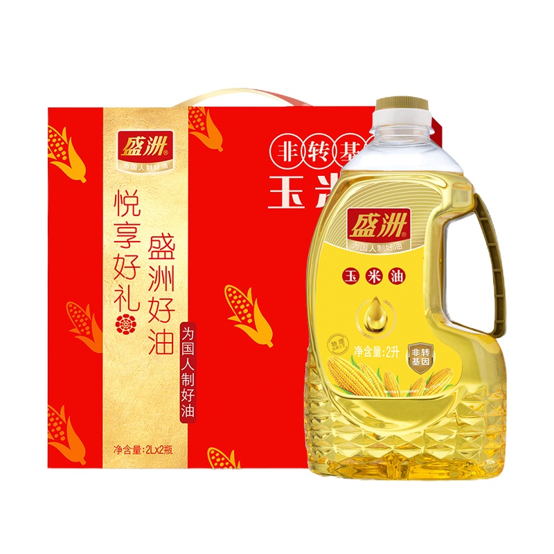 ZHMD盛洲非转玉米油2L*2