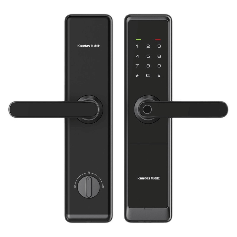 凯迪仕(KAADAS)指纹锁A6-W智能密码锁家(公)用防盗门指纹锁电子密码锁 星空黑