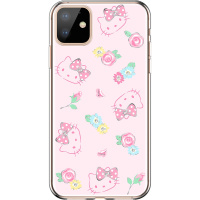 优加HelloKitty苹果11手机壳轻奢iPhone11promax保护套潮女可爱卡通11pro高档防摔全包新时尚硬壳