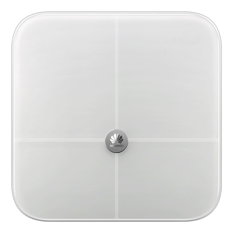 华为智能体脂秤wifi版 CH19 白色 电子秤体重秤家用 精准测量/健康报告/智能分析/账号家庭共用 健身减肥运动