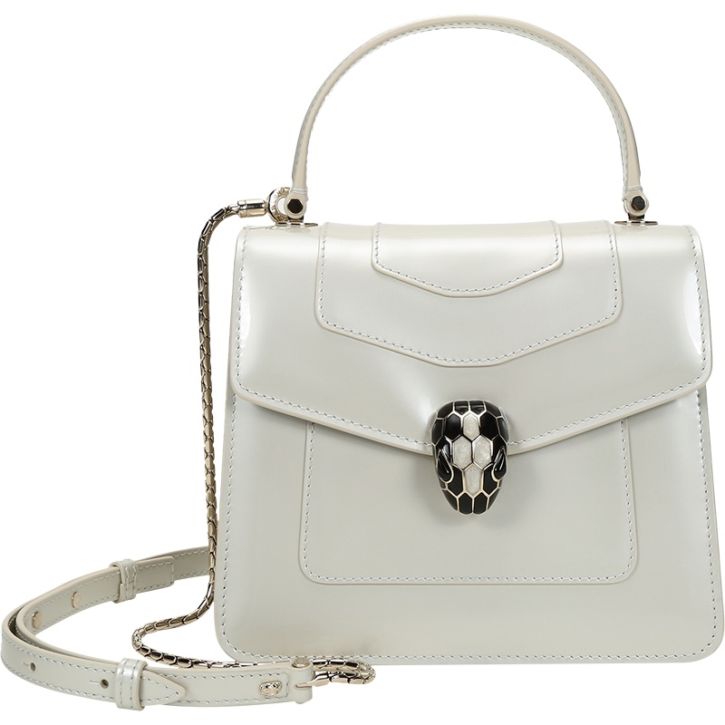 BVLGARI 宝格丽 女士SERPENTI FOREVER系列牛皮蛇头扣手提单肩斜挎包 289770