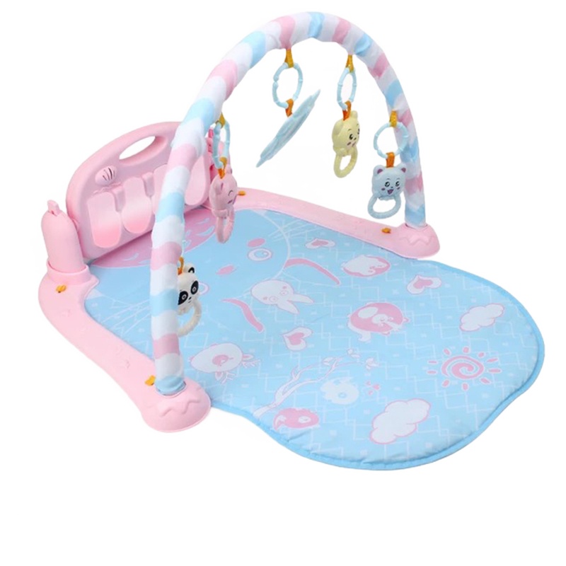 碟谜GT4 婴儿脚踏琴玩具0-1岁儿童健身架音乐益智幼儿新生宝宝6-12个月男女孩早教3