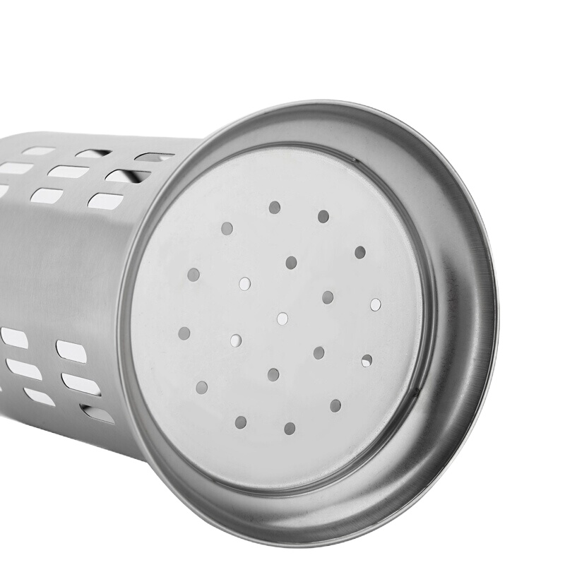 304不锈钢筷子筒筷笼 加厚沥水置物筷子架