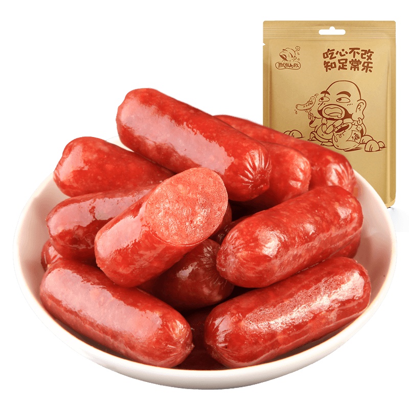 飘零大叔 休闲零食小吃曲酒烤香肠200g/袋