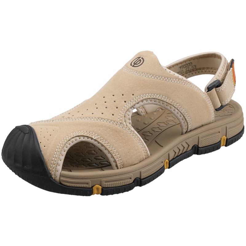 狄恩纪男鞋夏季2019年新款沙滩鞋潮流时尚百搭凉鞋男休闲男拖