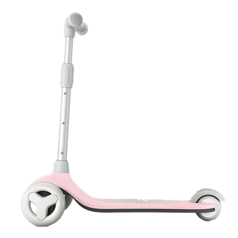 小米 儿童玩具3-6岁儿童炫酷闪光轮一件拆卸 三挡高度调节 米兔儿童滑板车 粉色