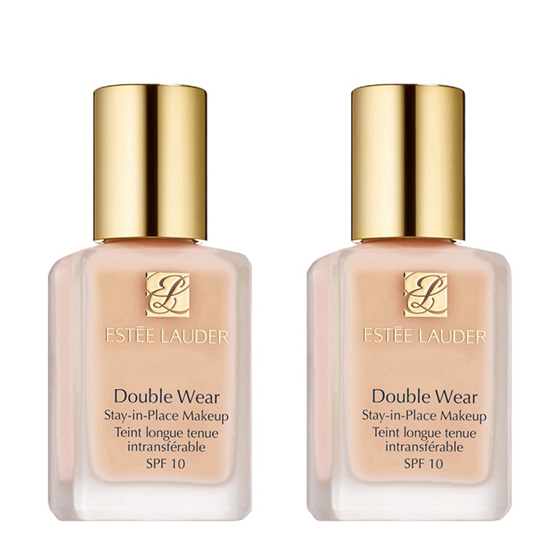 Estee Lauder 雅诗兰黛 持妆防晒粉底液 30mlx2 #17 1w1 象牙白 SPF10 PA++