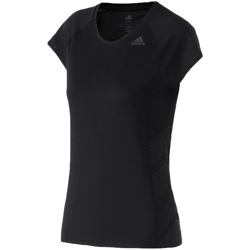 【自营】阿迪达斯女服短袖T恤跑步训练健身运动服DZ0108