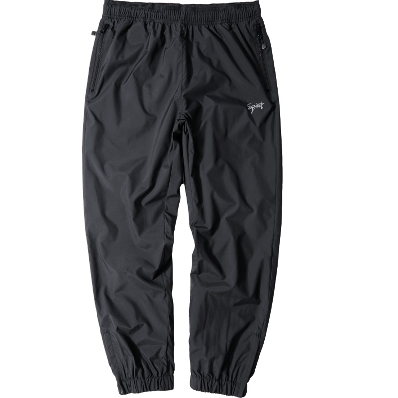 黑鲸字母印花休闲裤2019春季束脚运动裤子男CKCAJ19061A