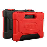 赛拓 SANTO 0368 家用工具箱 五金工具箱礼品套装 钢丝钳螺丝刀锤子扳手家用工具套装组套45件套