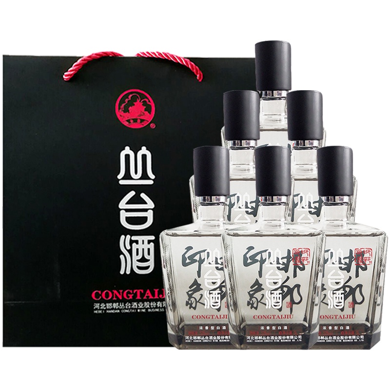 [中华老字号]河北供销馆 丛台酒 42度邯郸印象 1000ml*6瓶整箱装 浓香型白酒