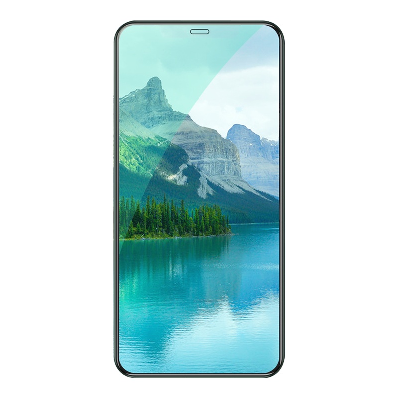 魅爱琳 苹果12钢化膜绿光膜iPhone11/mini/12 Pro Max全屏保护膜手机屏幕贴膜玻璃膜防爆