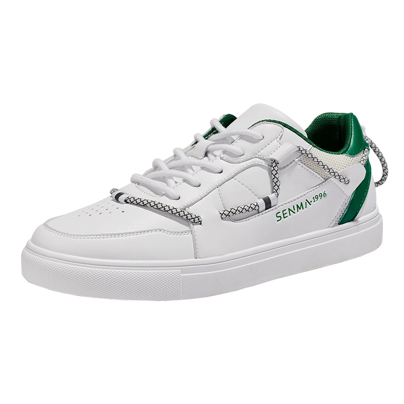 森马潮牌小白鞋男板鞋夏季透气韩版百搭潮鞋平底学生潮流休闲板鞋