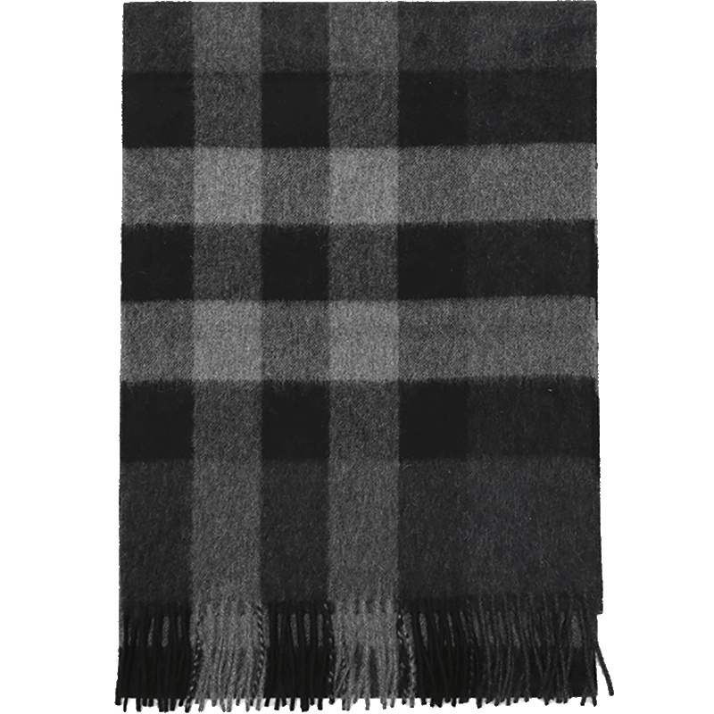 BURBERRY 博柏利 男女通用款格纹羊绒大号围巾 40310511