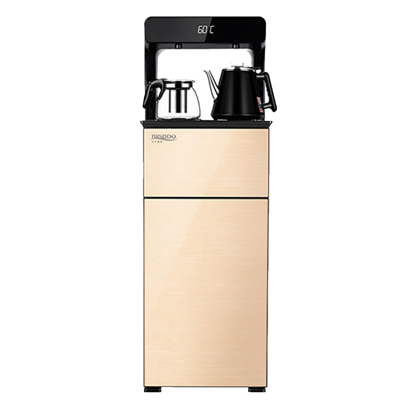 贝尔斯盾(BRSDDQ)饮水机37款金色冷热型茶吧机冰热立式全自动上水柜式智能家用自营桶装水下置式水桶台式办公室