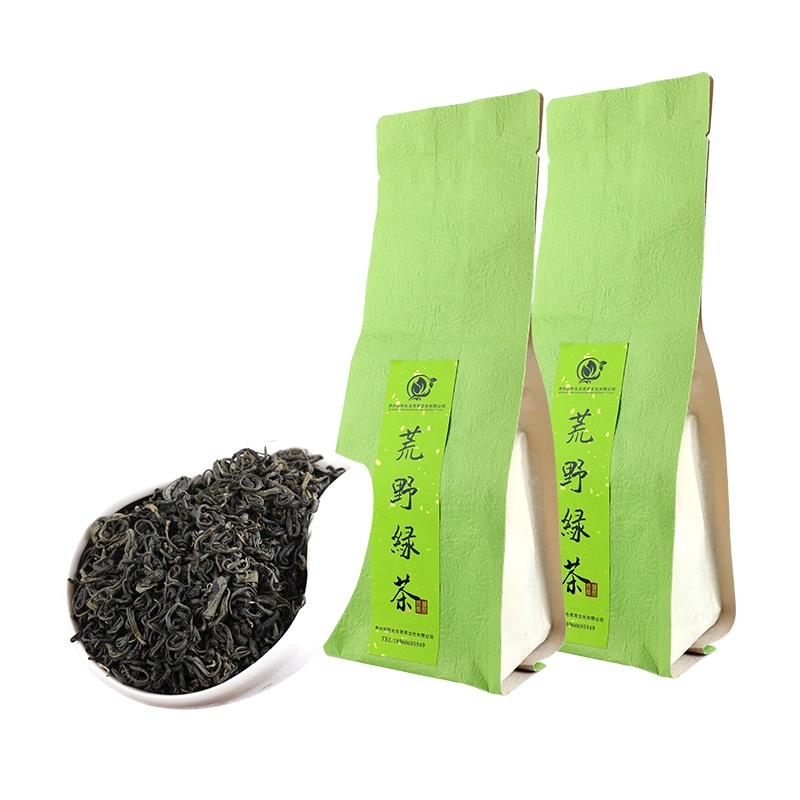 2020新茶 贵州石阡苔茶之乡 苔熙荒野绿茶100g/袋 高山生态茶区 炒青茶叶 唇齿生津