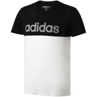 【苏宁】adidas阿迪达斯NEO男装短袖T恤撞色休闲运动服CV6962