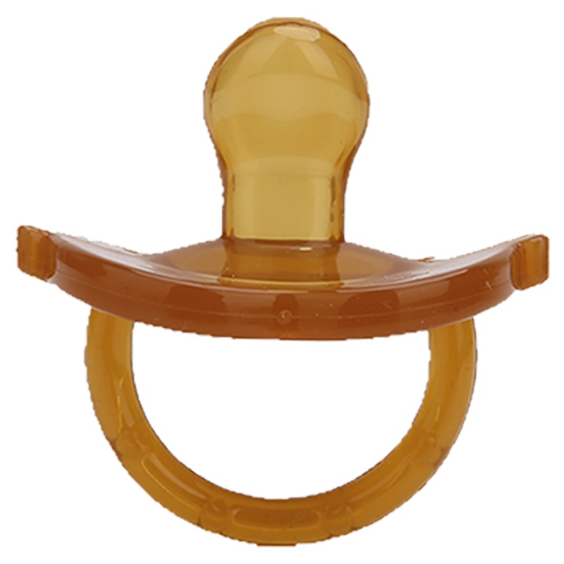 三只海狸安抚奶嘴 新生婴儿安睡型 超软 仿母乳 扁头 哄娃神器 安慰新生宝宝 带娃奶嘴 0 6 24个月 牙胶